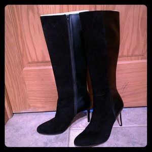 Black dress boots